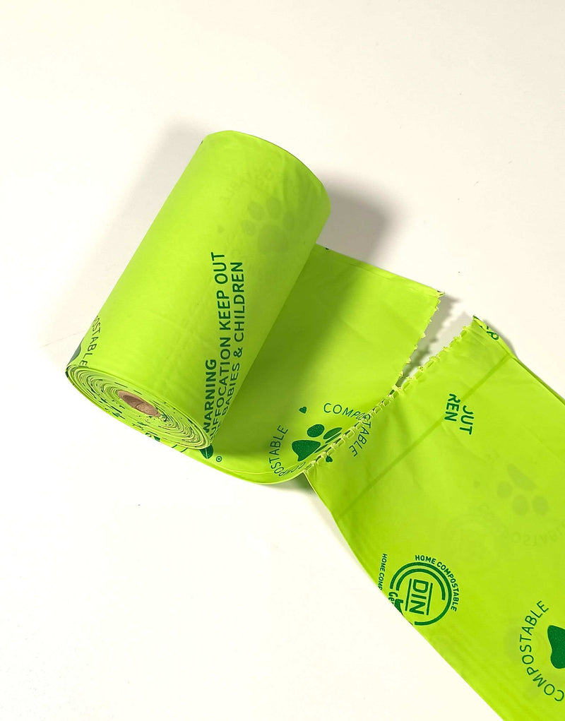 240 Dog Poop Bags Compostable Eco Friendly Biodegradable Pet Waste - 16 Rolls