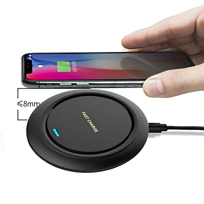 Fast Qi Slim Wireless Charger For Smartphone