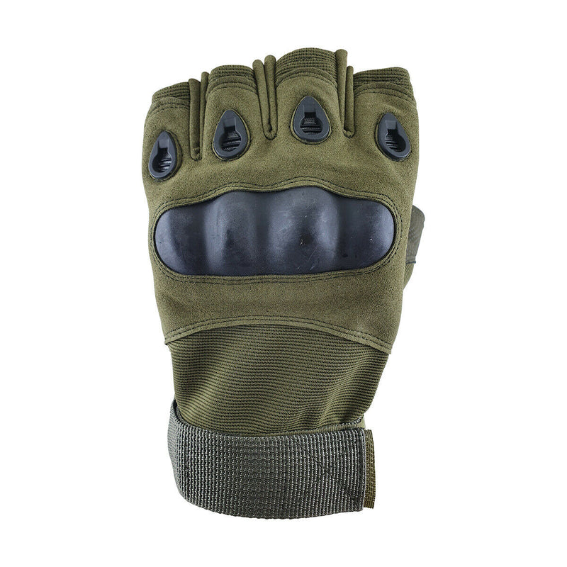 Tactical Half Finger Gloves Army Military Outdoors
