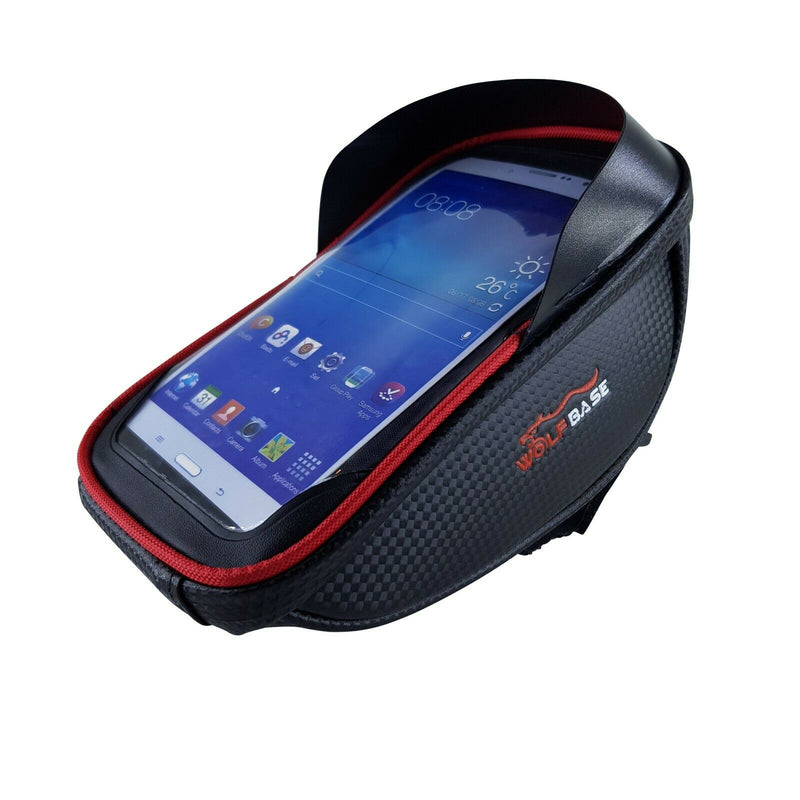 Waterproof Bike Phone Holder Front Cycling Bag Mobile Cell Bicycle Portable