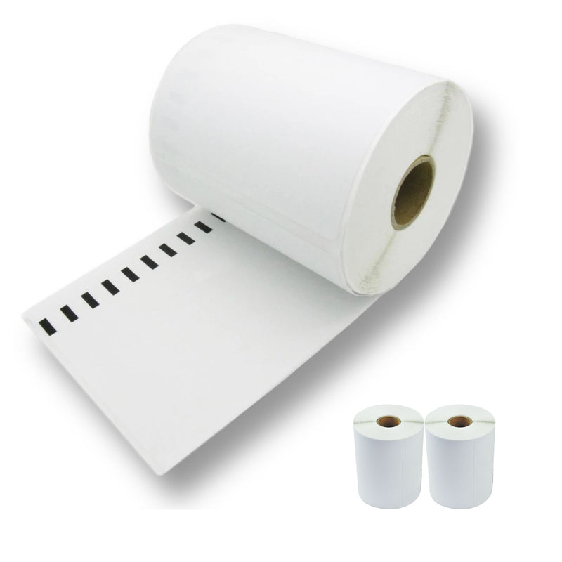 2 Rolls Dymo 4XL Compatible Shipping Thermal Label Roll SD0904980 - 104x159mm - 1744907