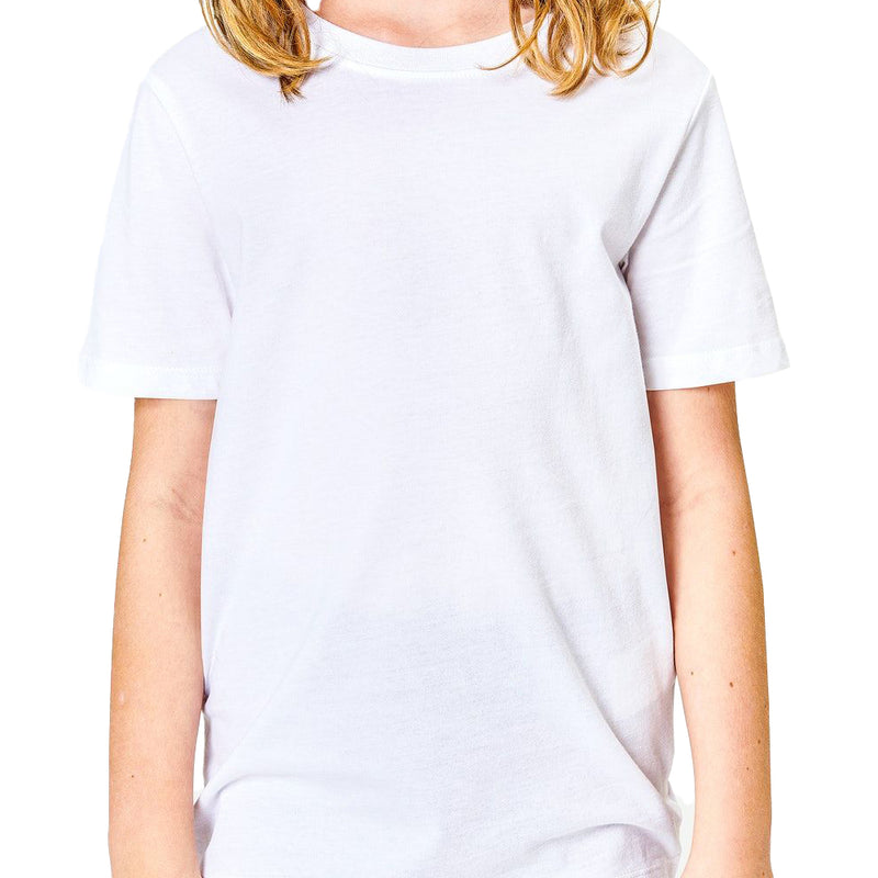 Kids Plain T Shirt Polyester For Sublimation TShirt