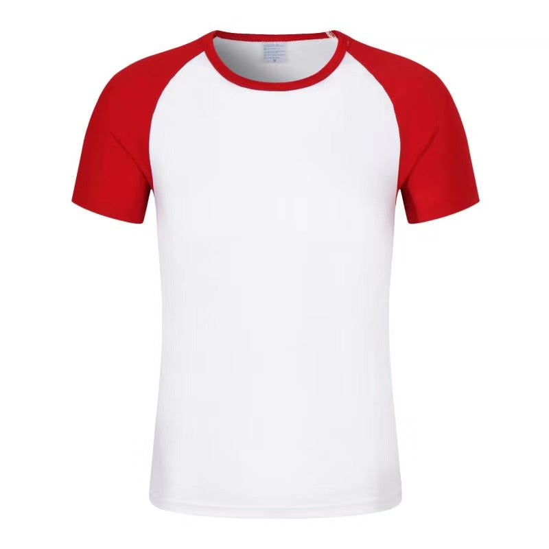 Plain Polyester T Shirt Unisex Coloured Tee Sublimation Transfer High Quality