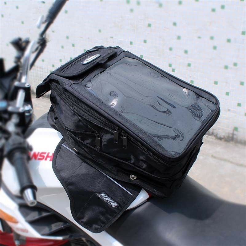 Waterproof Motorcycle Motorbike Magnetic Tank Bag Expandable Fuel Winter MB08